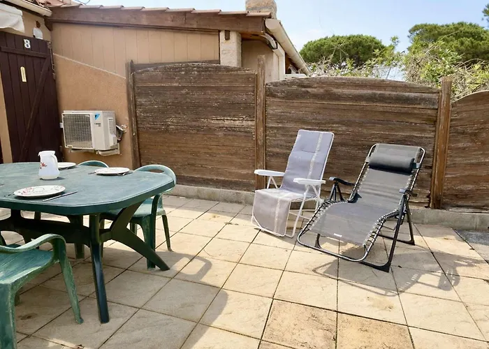 Pavillon Avec Grande Terrasse A L'abri Des Regard, Piscine, Clim - Gn020-008 Villa Gruissan